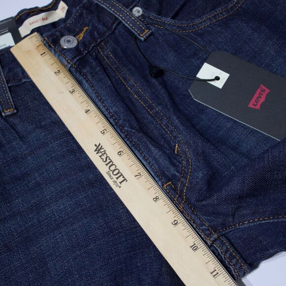 NWT $108 Levi's Premium Baggy Dad Wide Leg Jeans Cotton Linen Women Size 26x30 - Picture 16 of 16